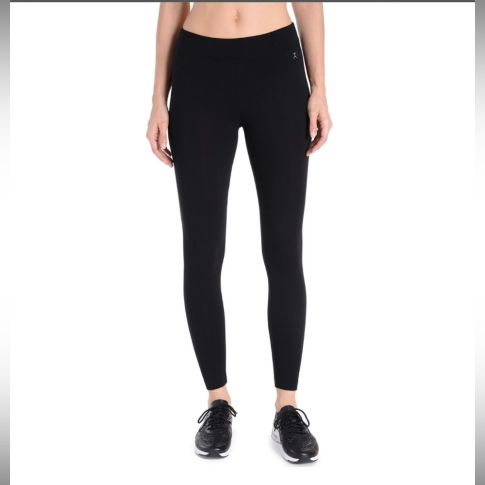 Danskin Black Velvet Leggings & Socks Set